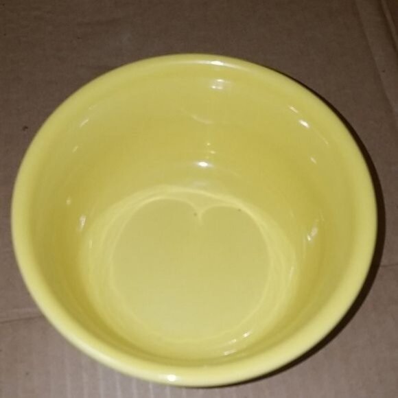 Fiestaware Fiesta CERAMIC Gusto Bowl Dish CONTAINER Sunflower Yellow - Picture 3 of 9